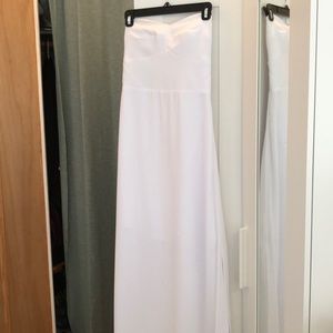 Lovely White Joanna August Maxi Dress